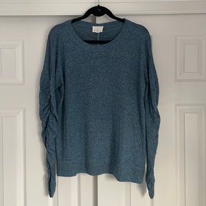 Caslon Rouched Long Sleeve Top